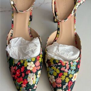 J.Crew Elliott heels in liberty pink size 9 new in box